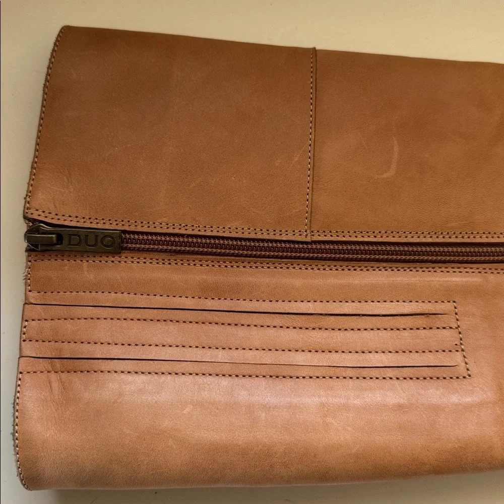 Duo Tan Leather Knee-High Boots